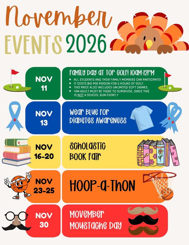 November Event flyer
