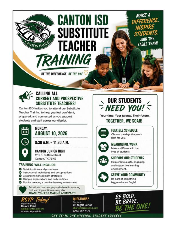 Substitute Teacher Training