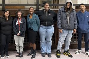 Students at Champion's first College and Career Seminar