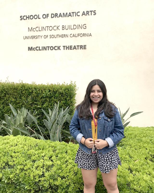 Allison Perea '20 attends USC's Summer Theatre Conservatory Featured Photo