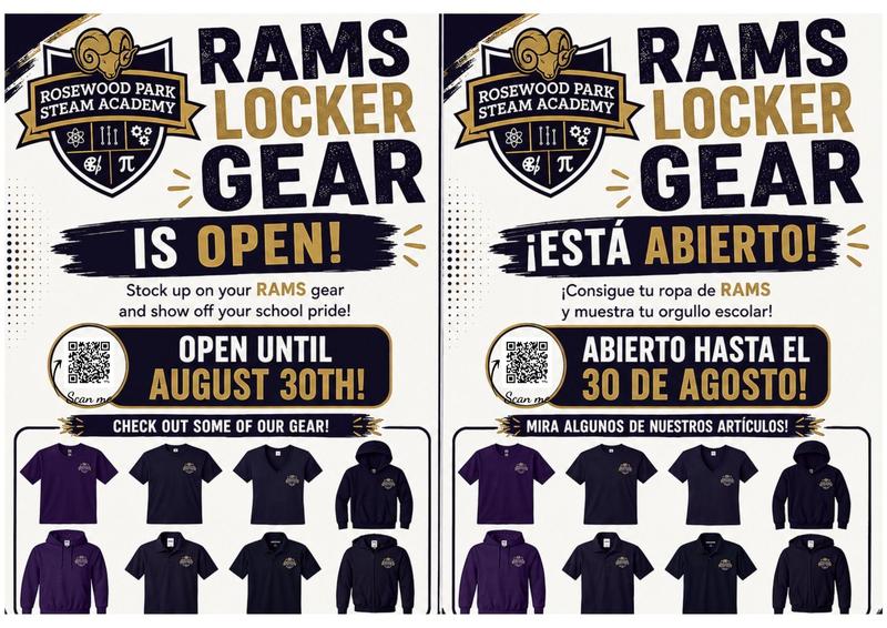 spirit wear flyer