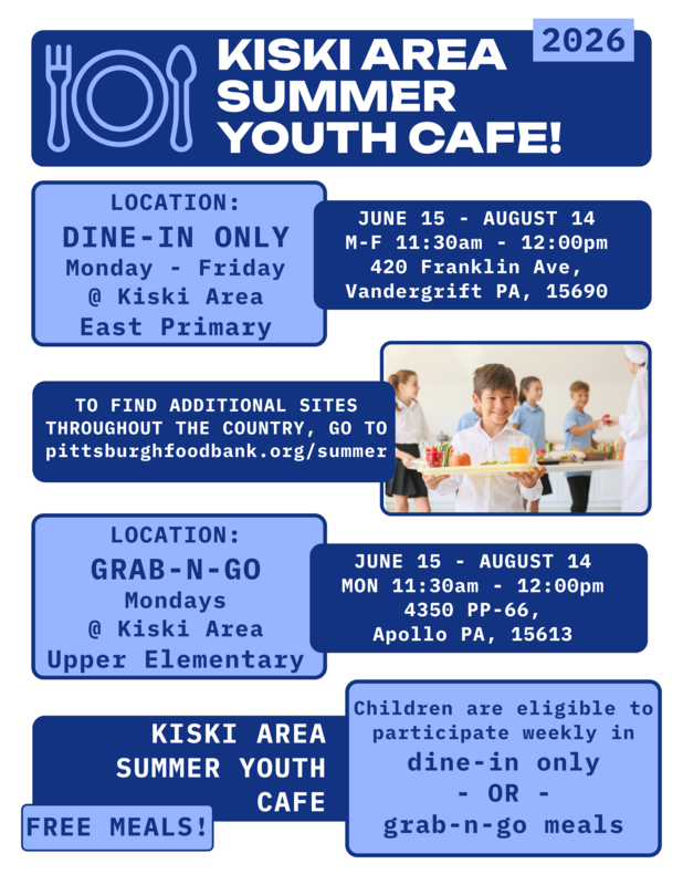 Kiski Area Summer Youth Cafe