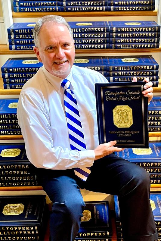 Robin Lattimore poses with his award.