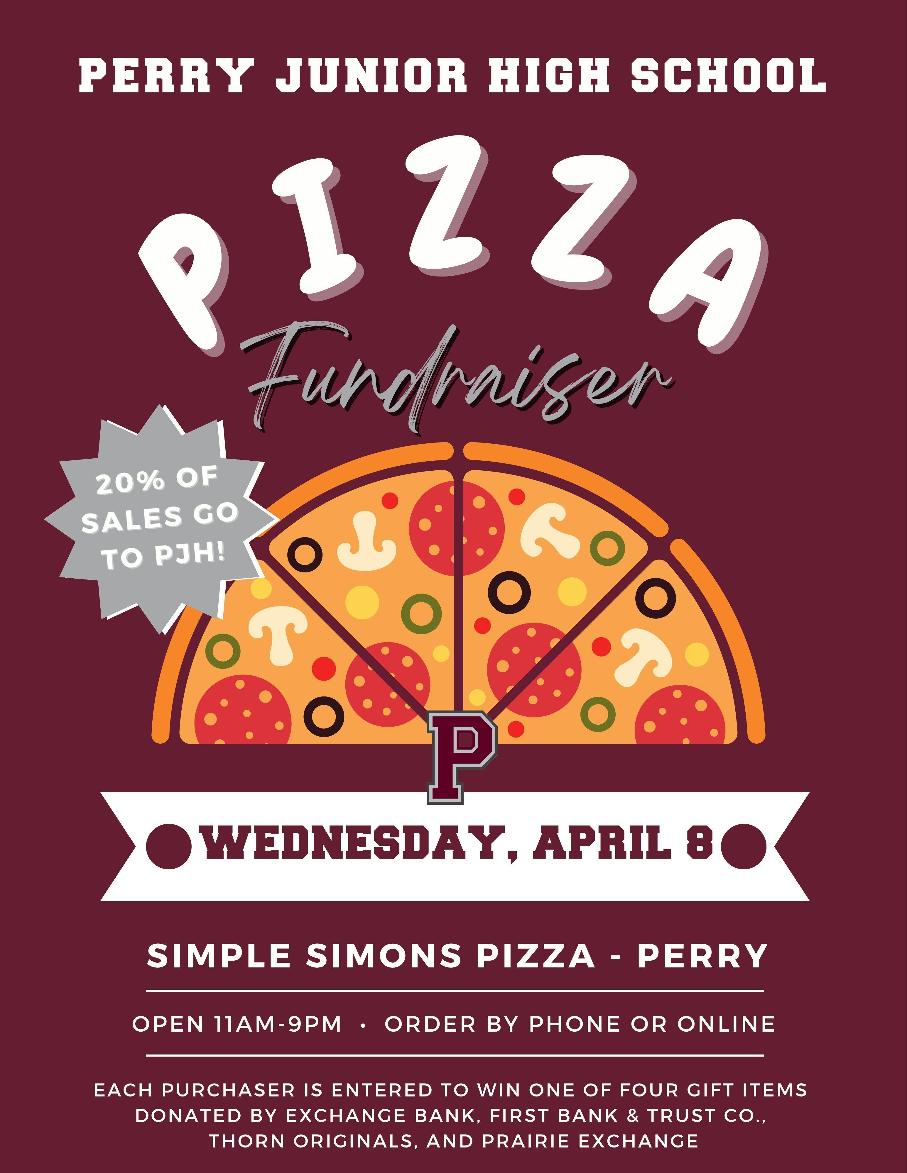 save the date for the jh fundriaser at simple simons.