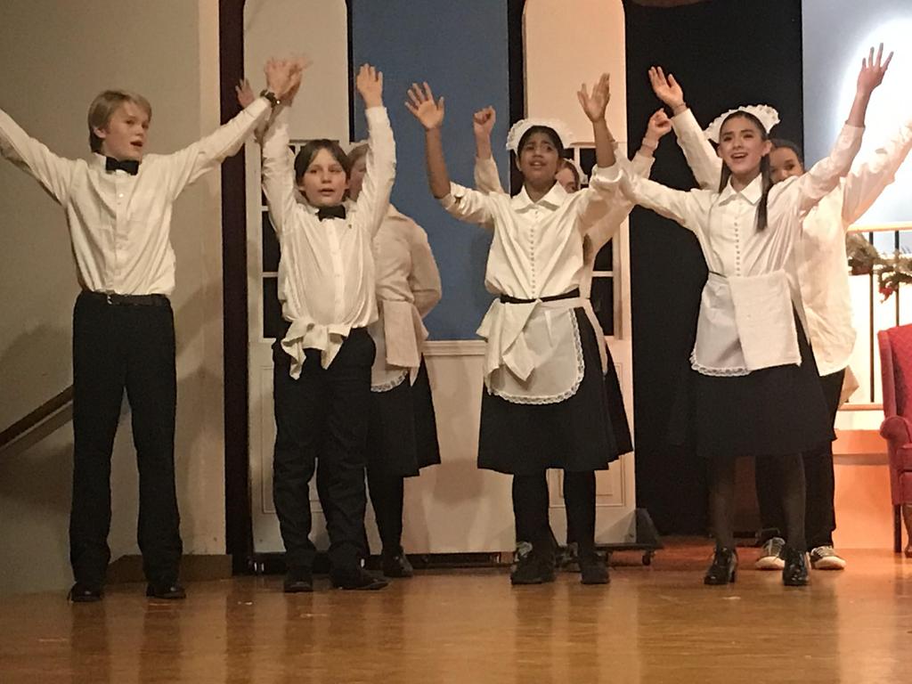 Servants at Mr. Warbuck's House