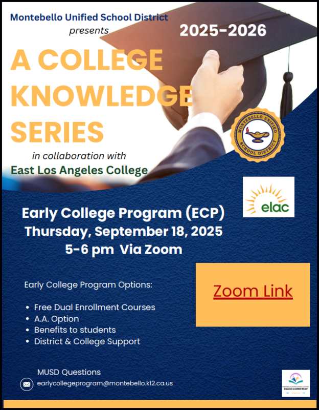 college knowledge webinar information