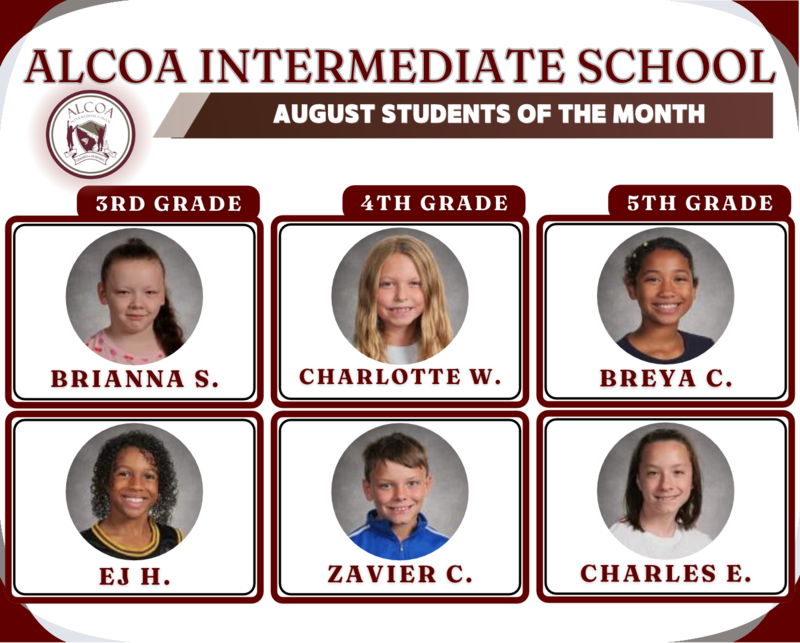 August Students of the Month Featured Photo