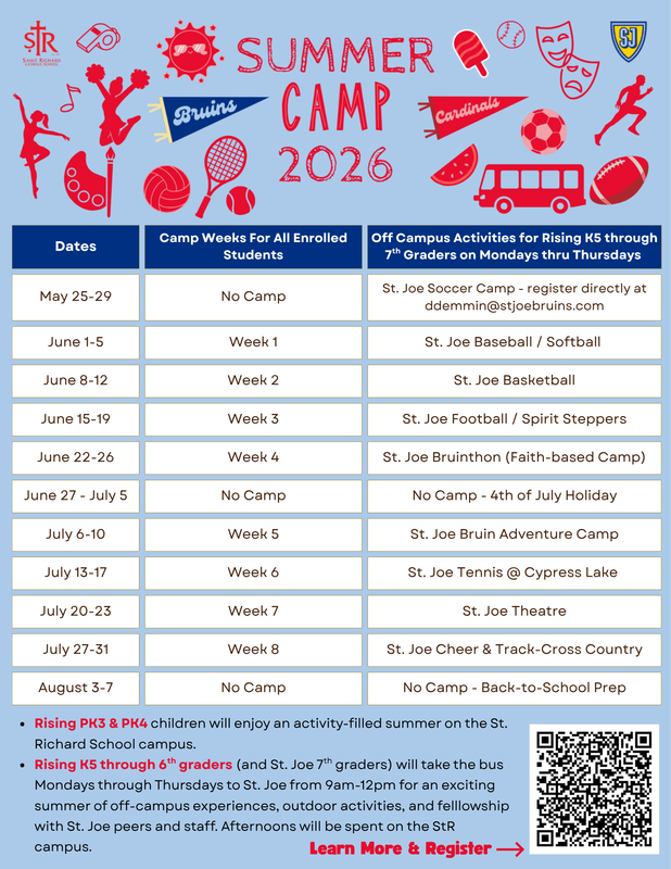 2026 Summer Camp Info is Live!