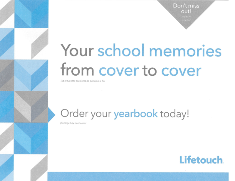 Order your Yearbook