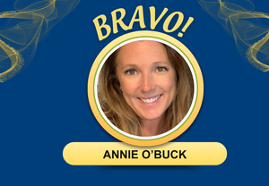 Bravo! Award winner Annie O'Buck