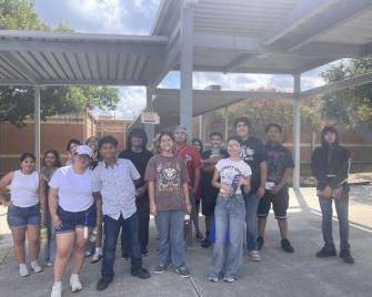 NHS & ROTC Clean up at Indian Creek