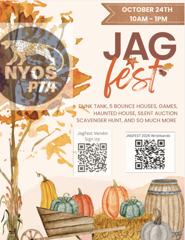 JagFest is next month! Mark your calendar!  Buy your wristbands now! Featured Photo