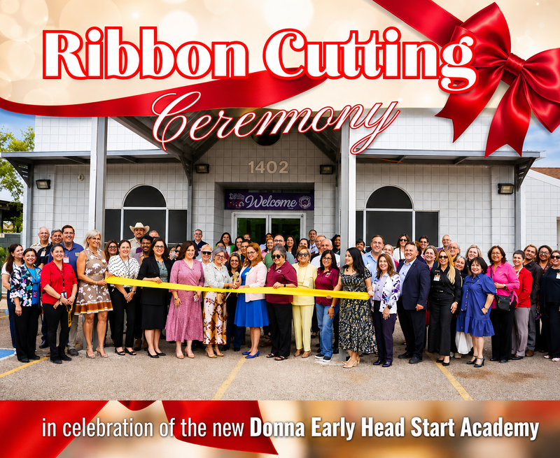 Donna Red Ribbon Cutting Graphic