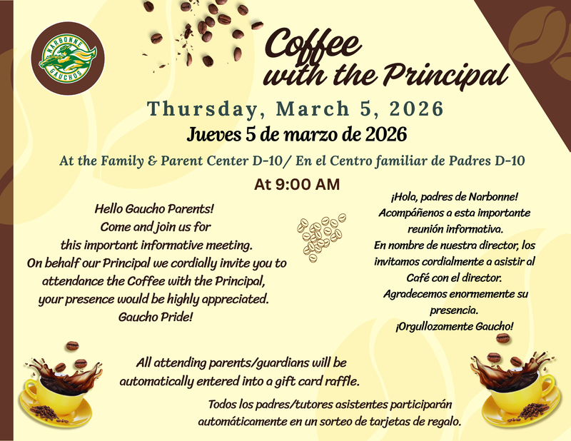 Coffee with the Principal