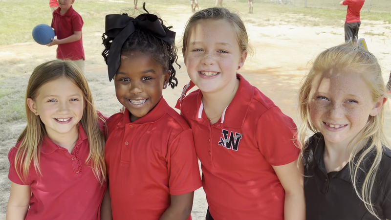 West Lauderdale Elementary Students Smiling