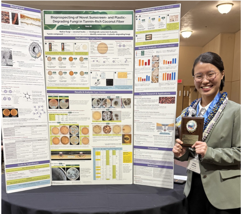 Vera Wang Science Fair Winner