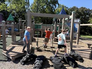 Students at the Park