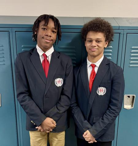 LHS 8th-grade students.