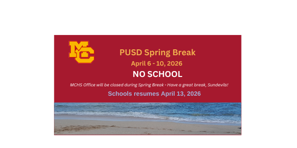 Spring Break Banner