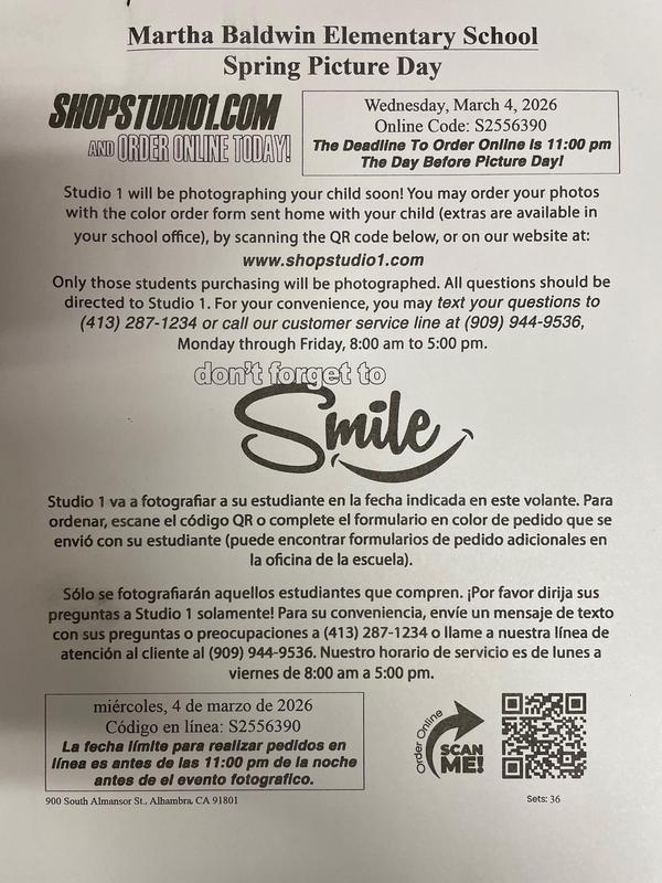 Baldwin Spring Photos - Wednesday, March 4th - Free Dress Day Featured Photo