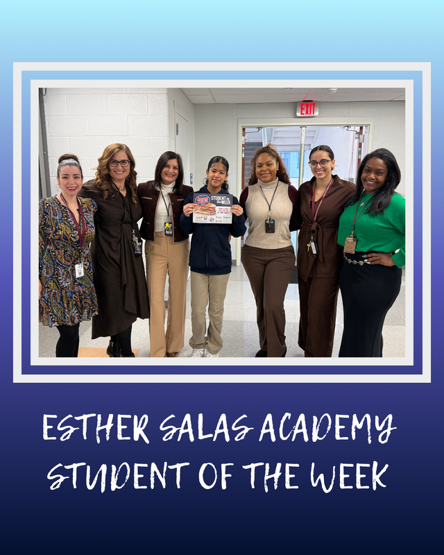 Student Of The Week Recognition-ESA