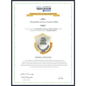 Award Certificate