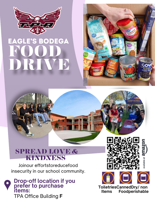TPA's Eagle's Bodega Food Drive