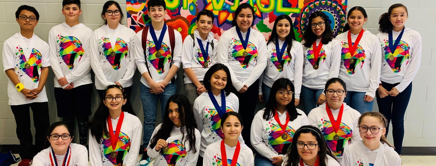 SMS Art Students attend Visual Arts Event Competition