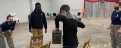8th grade JROTC visit
