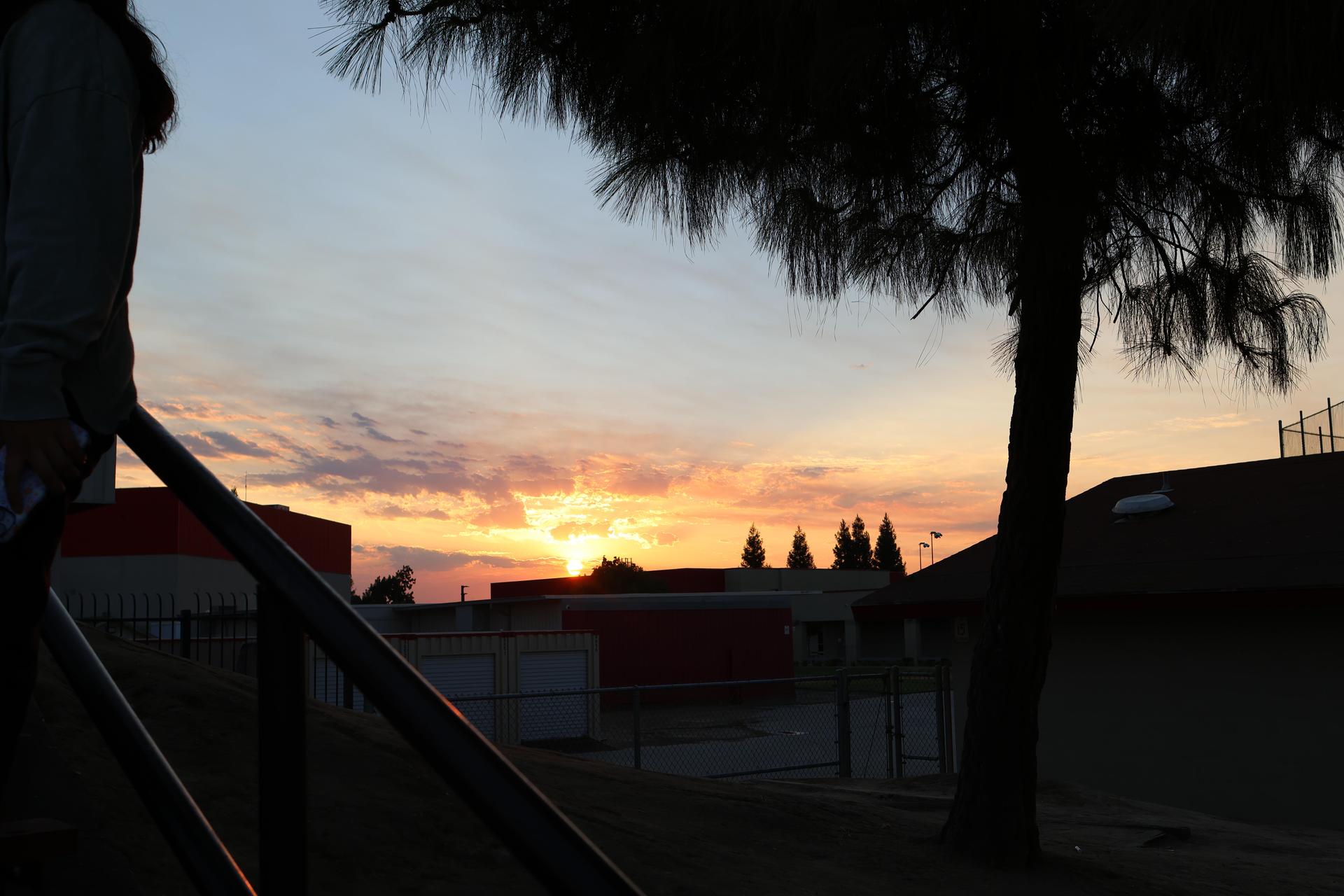 Students and Staff at the Senior Sunrise 9