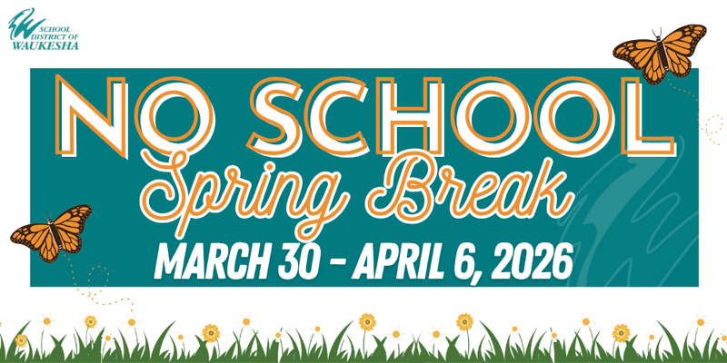 Spring Break: March 30 - April 6, school resumes on Tuesday, April 7 Featured Photo