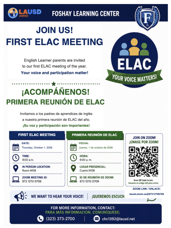 ELAC Meeting 10.2.26 Featured Photo