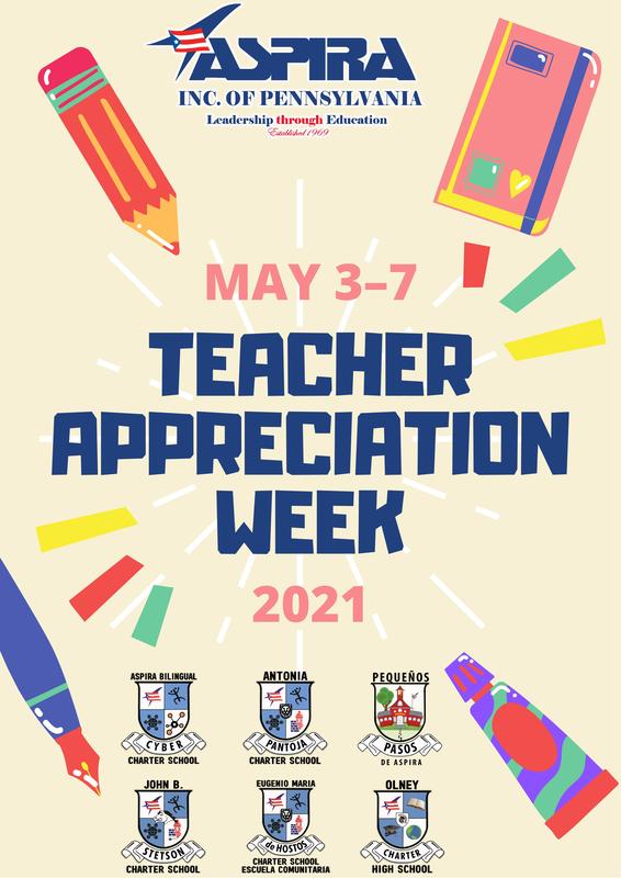 TEACHER APPRECIATION WEEK MAY 3 - 7 Featured Photo