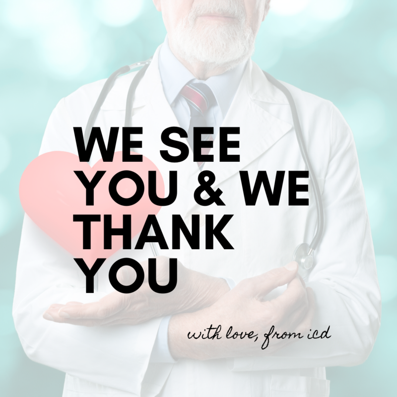 From all of us at ICD, thank you! Featured Photo