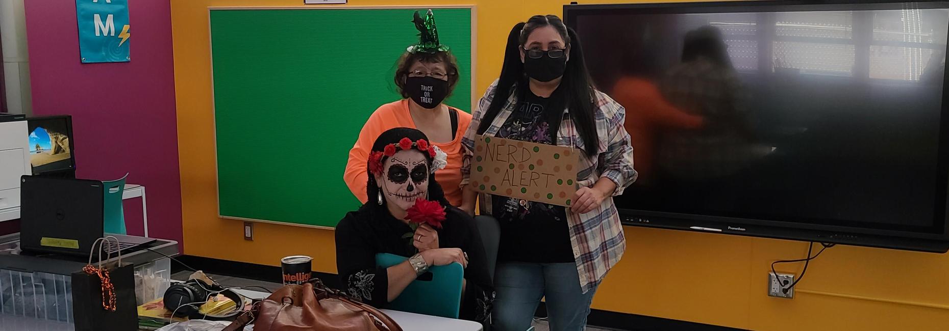 Nerd, Pumpkin and Dia de los Muertos Scare DRUGS AWAY!!!