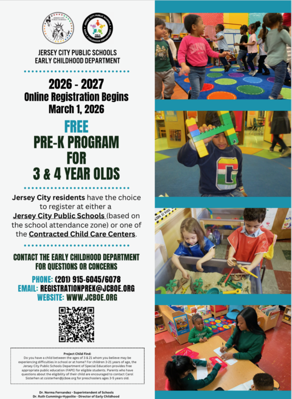JERSEY CITY PUBLIC SCHOOLS EARLY CHILDHOOD DEPARTMENT Featured Photo