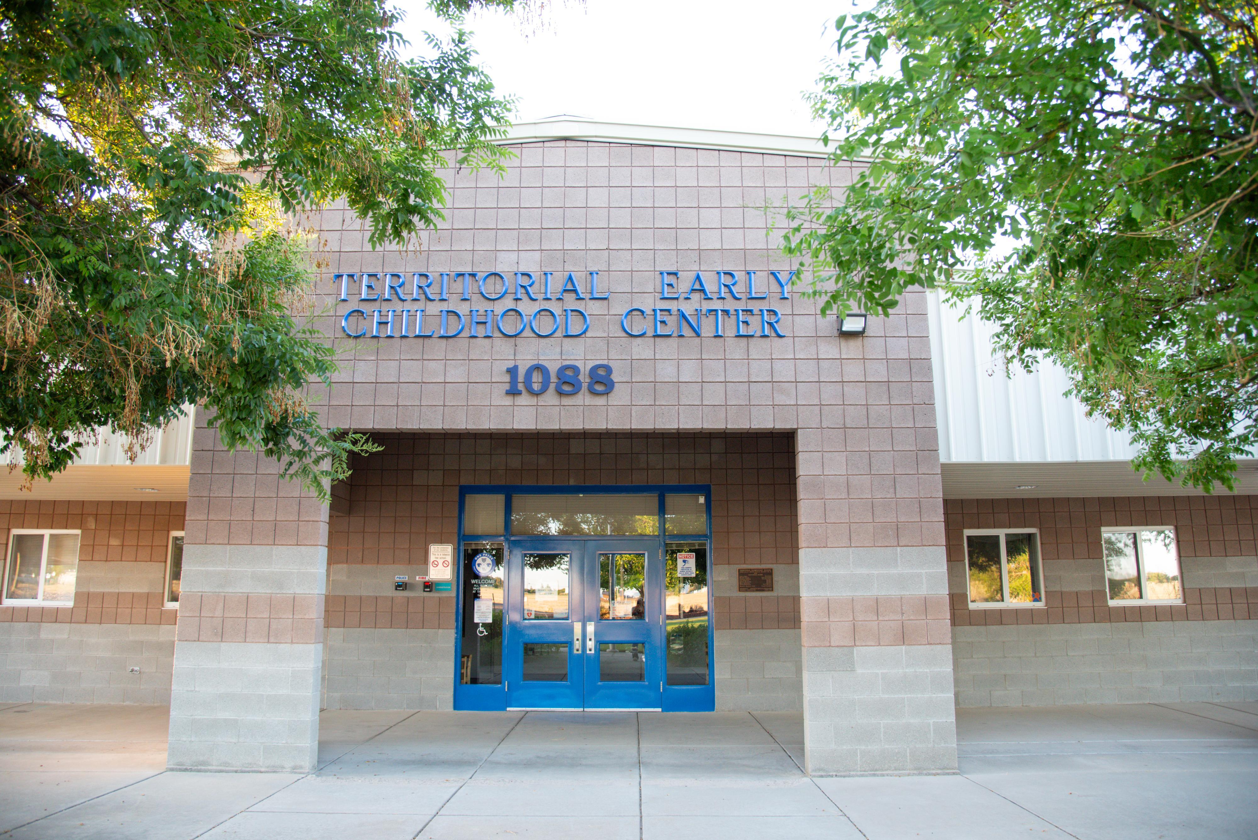 front entrance of territorial early childhood center