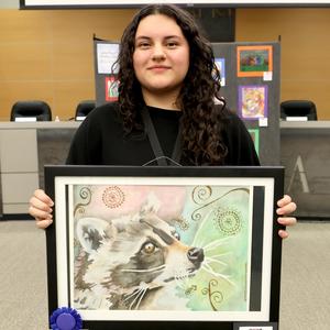 Avah Munoz CHS Superintendent High School Art Winner Jan. 13