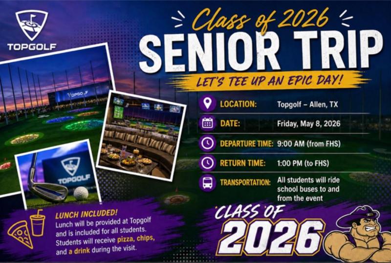 Senior Trip to Topgolf Featured Photo