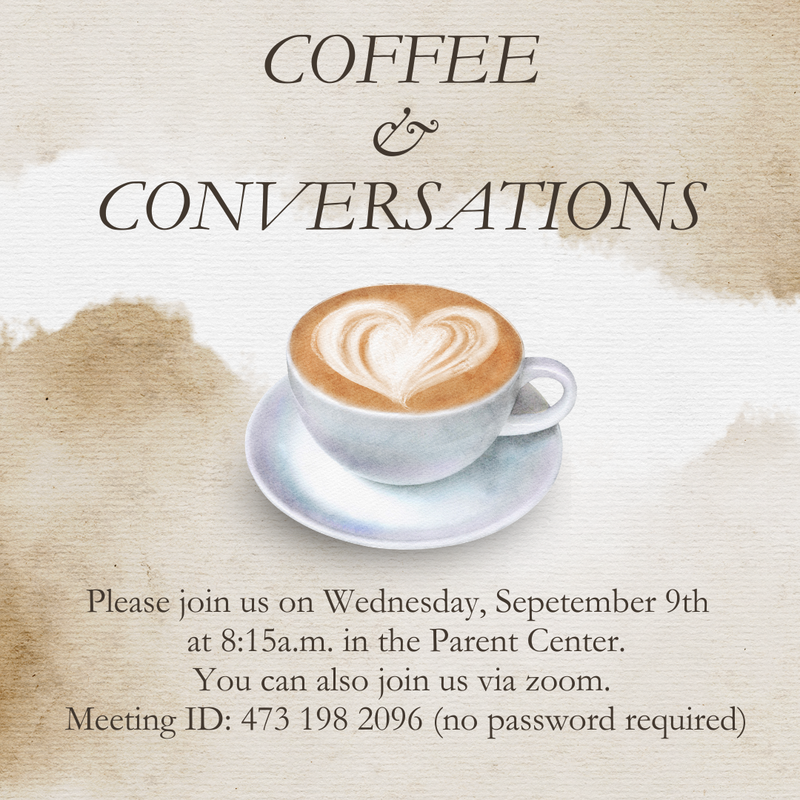Coffee & Conversations flyer 9-9-2026