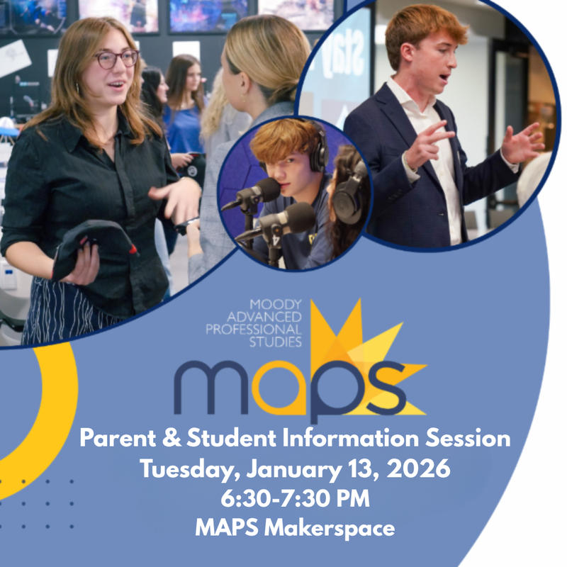 MAPS 2026–2027 Information Session - Tuesday, January 13