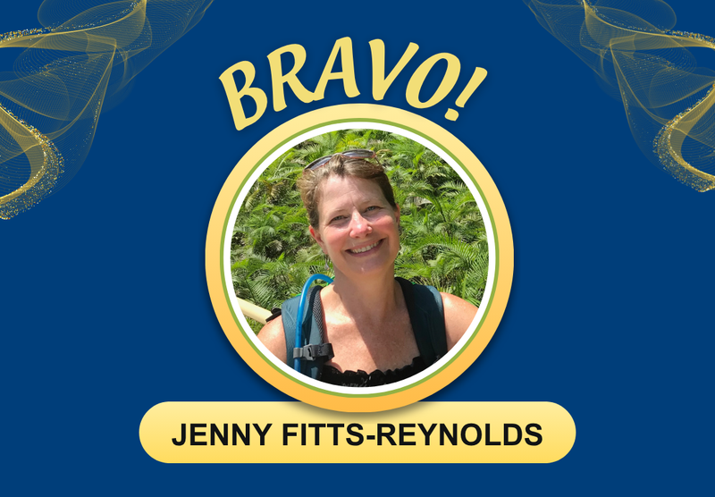 Bravo Award winner Jenny Fitts-Reynolds