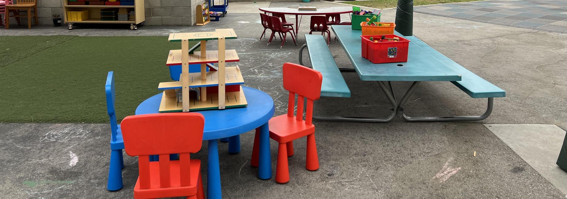 Table Toys and Block Area