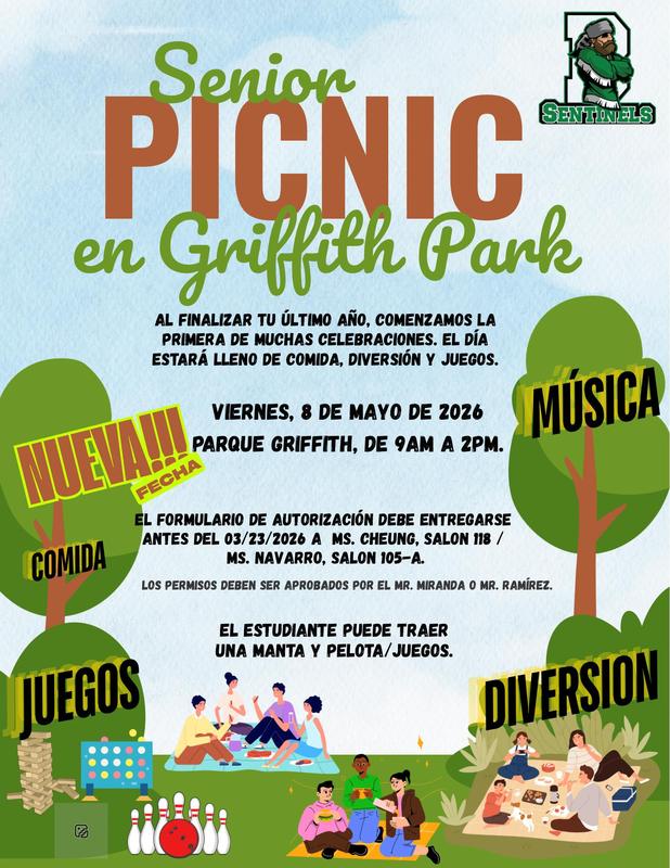Senior Picnic Day 5/8/26