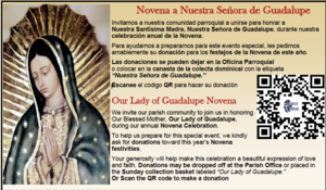 Our lady of Gudalupe