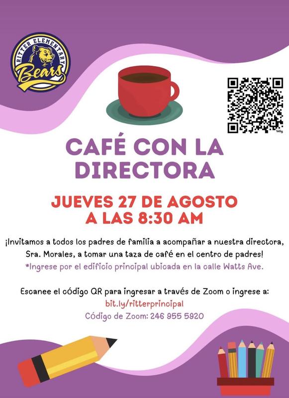 Coffee with the Principal