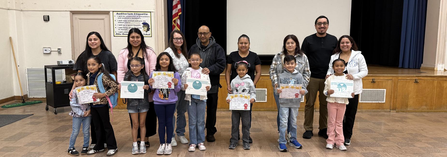 September's Students of the Month!