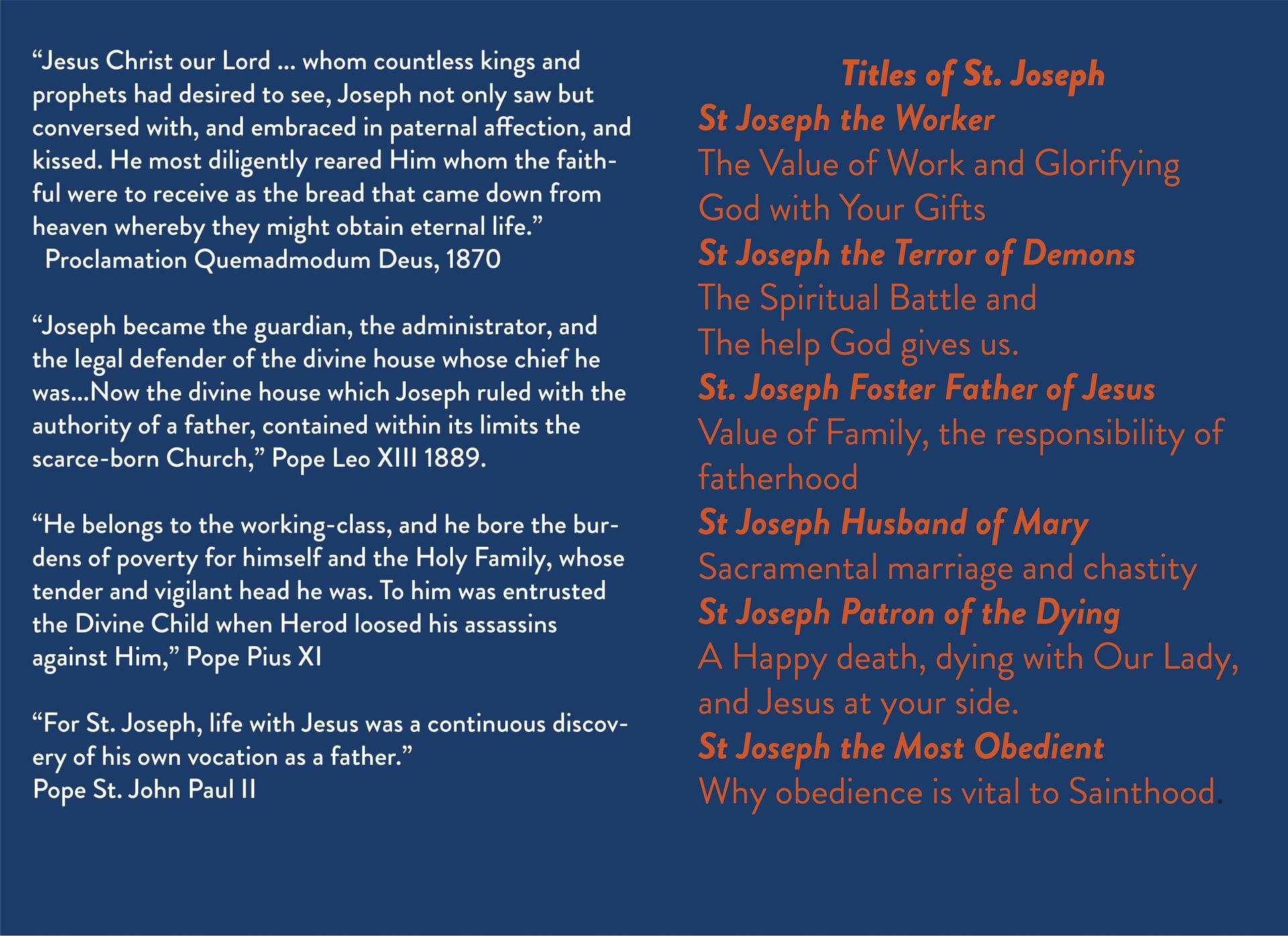 st joe quote