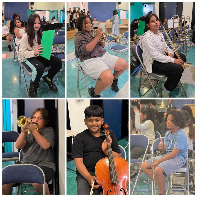 Students at the Spring Concert at the MPR
