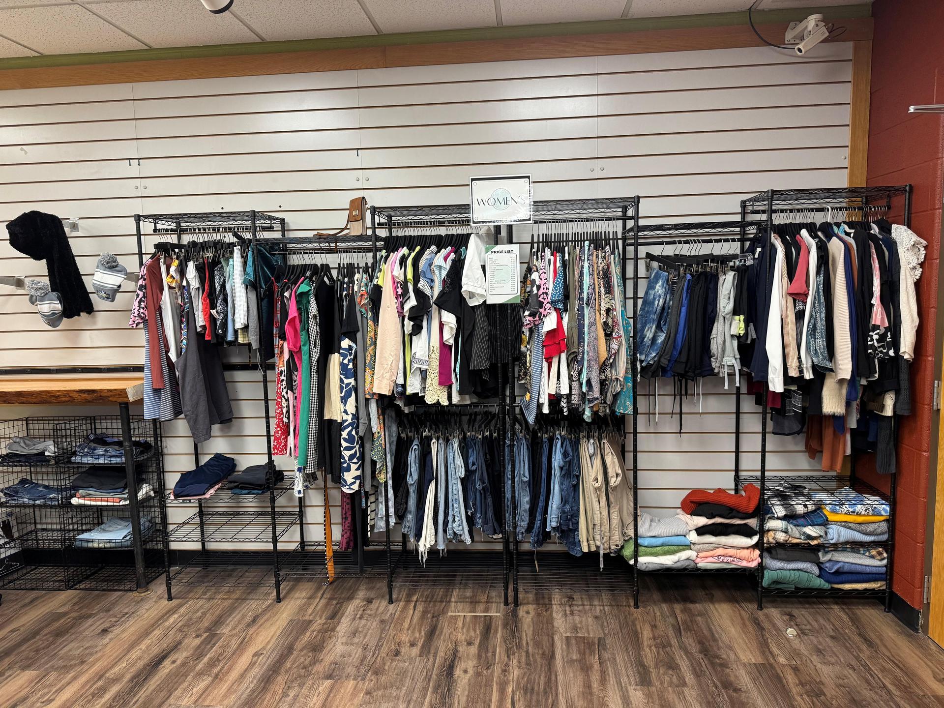 picture of the campus closet thrift store within Southwest Tech